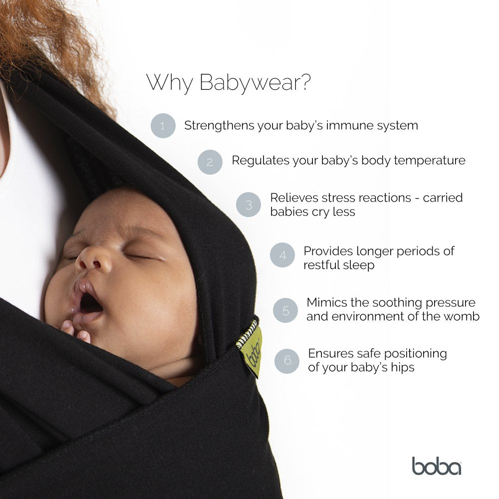 Boba Baby Wrap Carrier for Newborns -  The Tribalist