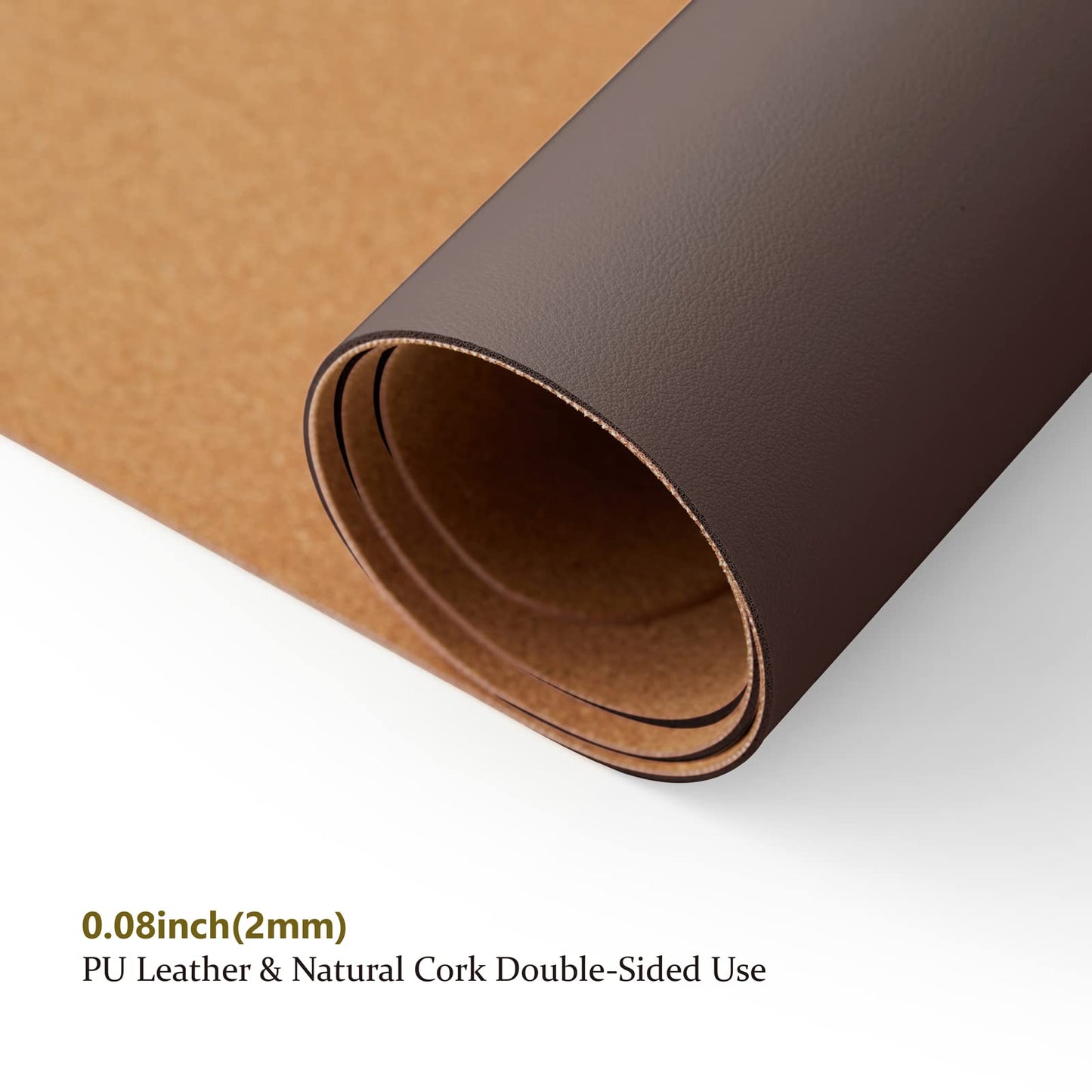 HOMIEAZICOZI: Dual - Sided Cork and Premium PU Leather Desk Mat - The Tribalist