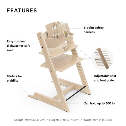 The Tribalist - Tripp Trapp Chair from Stokke - Adjustable, Convertible Chair for Toddlers, Children & Adults