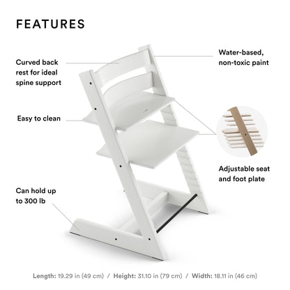 The Tribalist - Tripp Trapp Chair from Stokke - Adjustable, Convertible Chair for Toddlers, Children & Adults