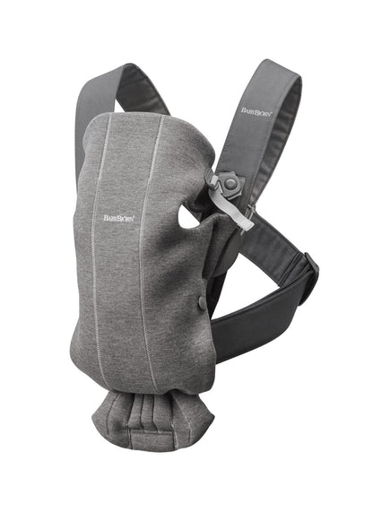 BabyBjörn Baby Carrier Mini, Cotton, Black - The Tribalist