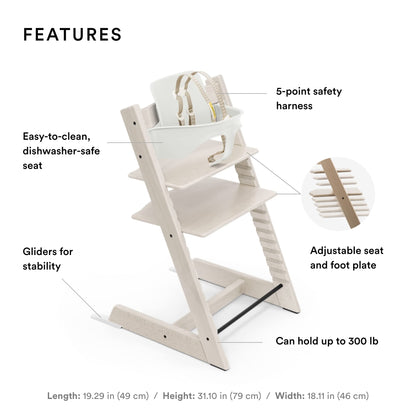 The Tribalist - Tripp Trapp Chair from Stokke - Adjustable, Convertible Chair for Toddlers, Children & Adults