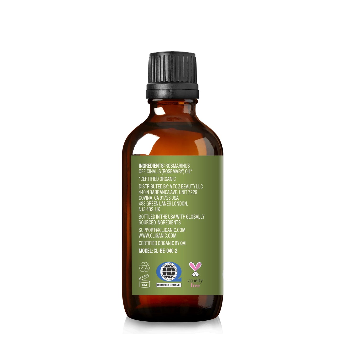 Cliganic: 100% Pure Eucalyptus Essential Oil - USDA Certified Organic, Non-GMO Verified