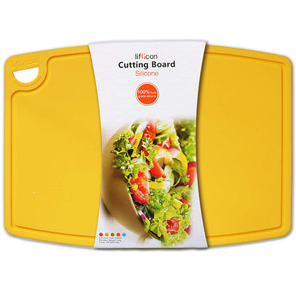 liflicon: 100% Food Grade Thick Silicone Cutting Board (12.6'' x 9.1'') - The Tribalist