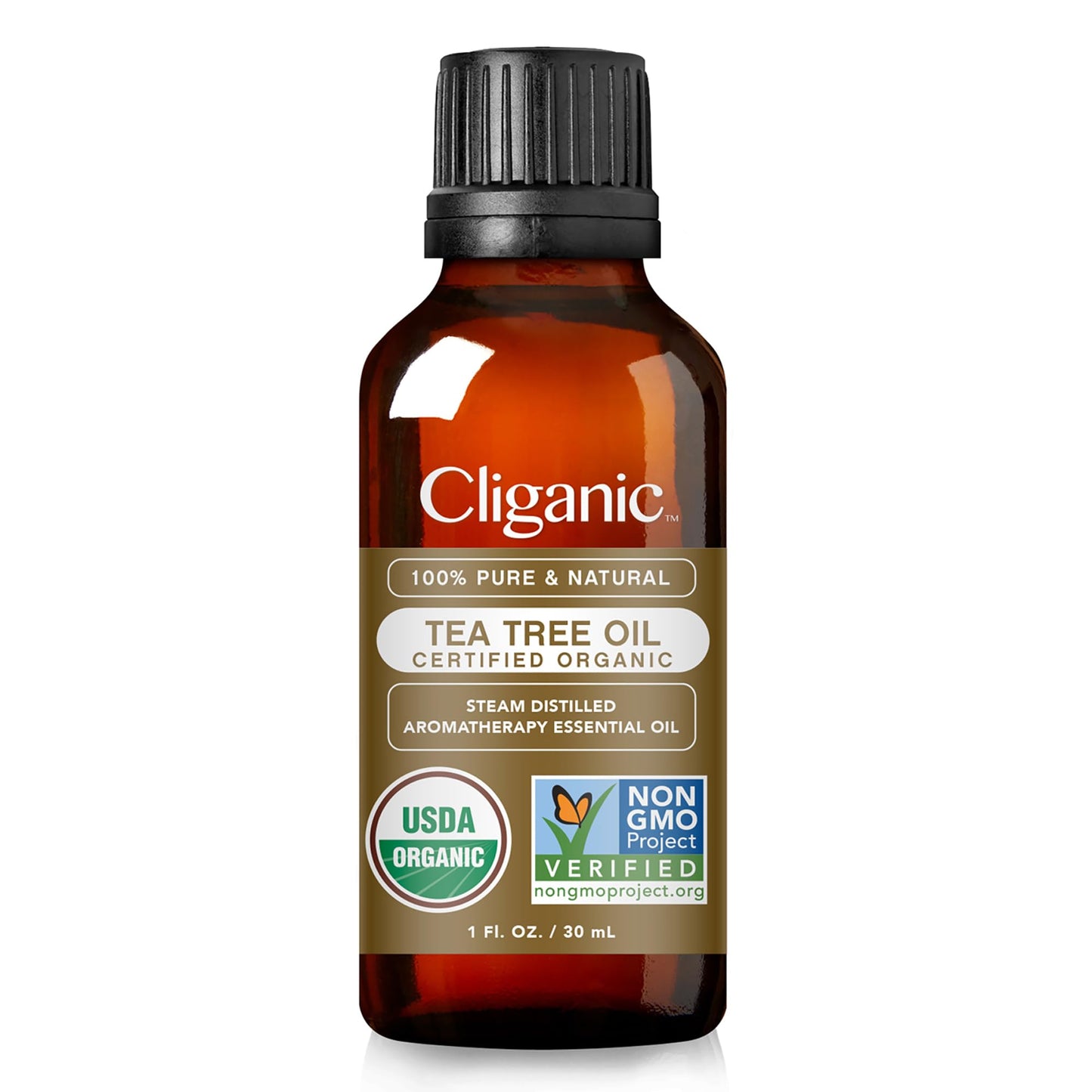 Cliganic: 100% Pure Eucalyptus Essential Oil - USDA Certified Organic, Non-GMO Verified