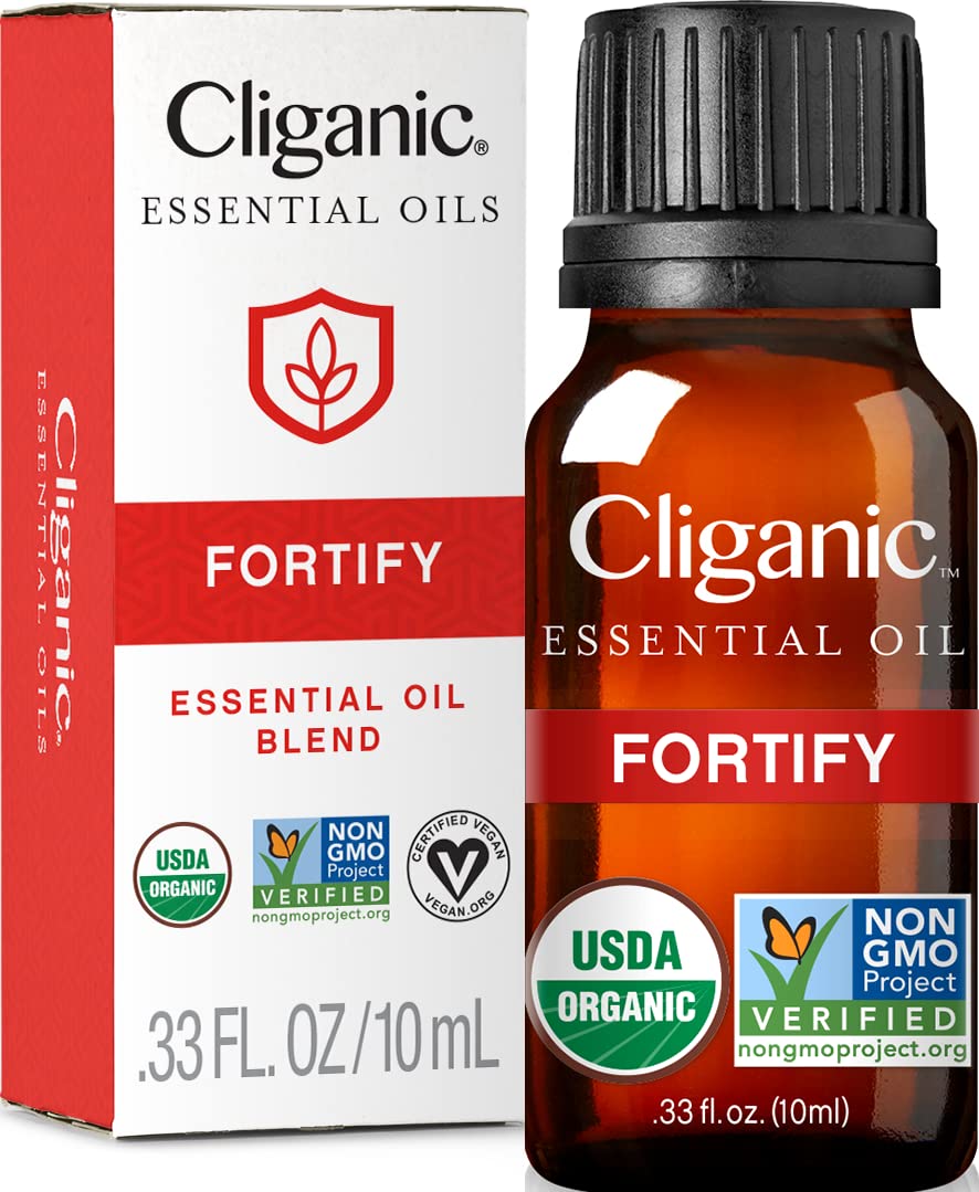 Cliganic: 100% Pure Eucalyptus Essential Oil - USDA Certified Organic, Non-GMO Verified