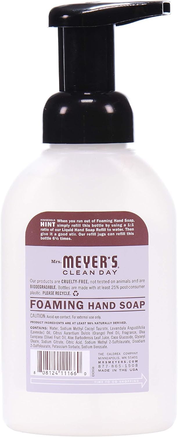 MRS. MEYER'S CLEAN DAY: Refillable and Reusable Starter Kit Foaming Hand Soap - The Tribalist