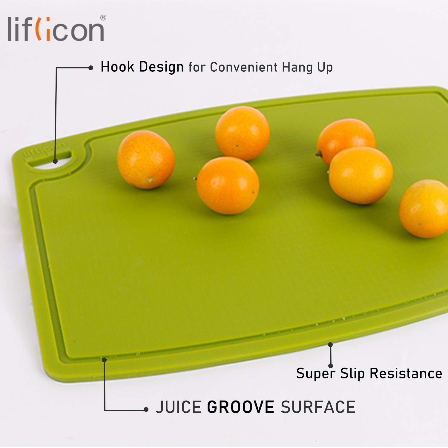 liflicon: 100% Food Grade Thick Silicone Cutting Board (12.6'' x 9.1'') - The Tribalist