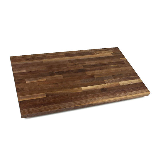 The Tribalist - John Boos: Blended Walnut Solid Wood Finish Natural Edge Grain Cutting Board