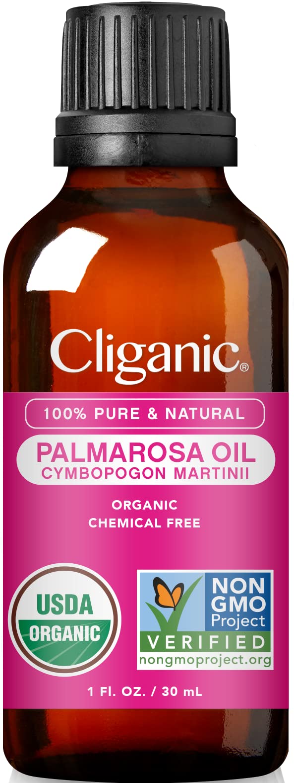 Cliganic: 100% Pure Eucalyptus Essential Oil - USDA Certified Organic, Non-GMO Verified