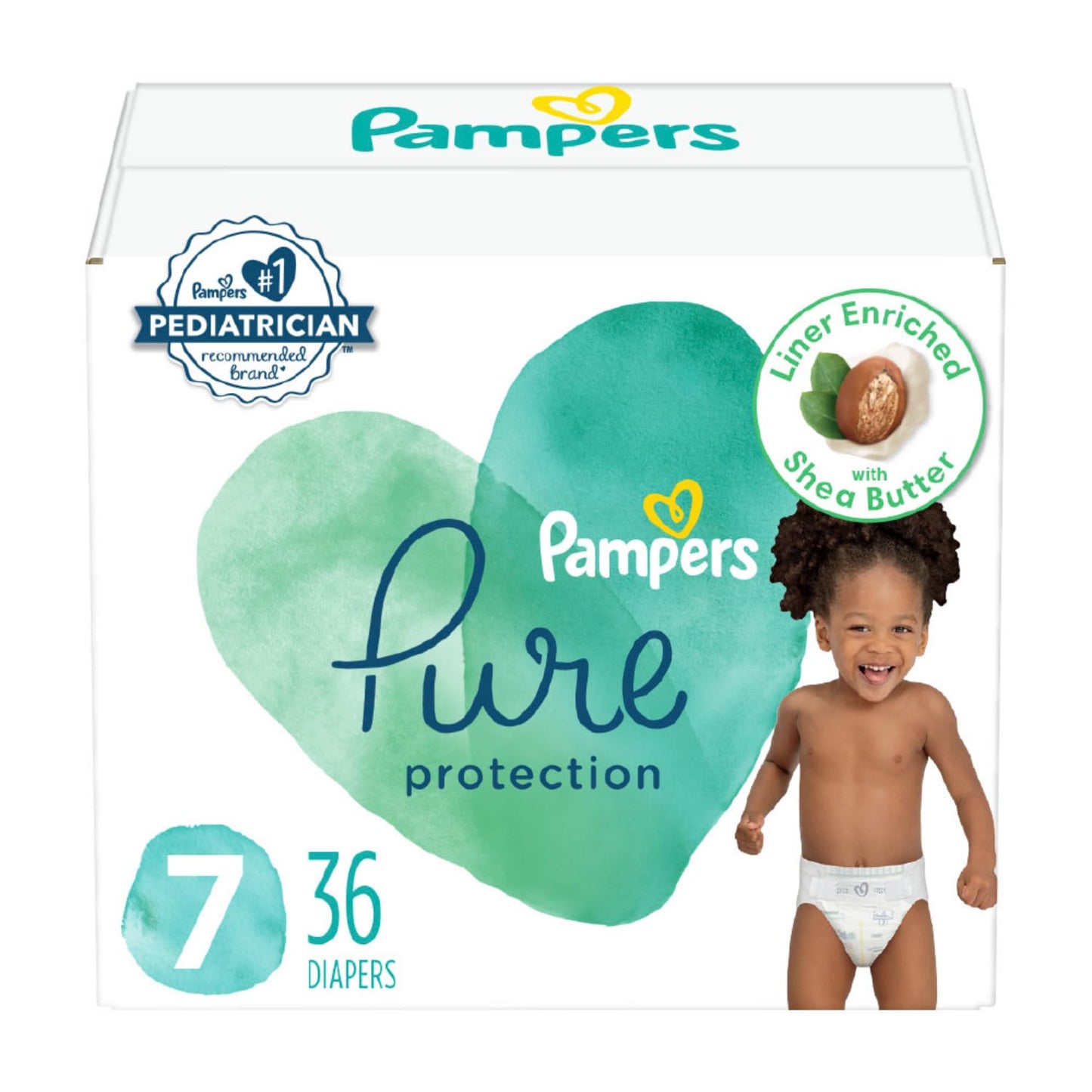 Pampers Pure Protection Diapers - Size 1, 198 Count, Hypoallergenic Premium Disposable Baby Diapers - The Tribalist