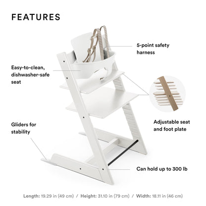 The Tribalist - Tripp Trapp Chair from Stokke - Adjustable, Convertible Chair for Toddlers, Children & Adults