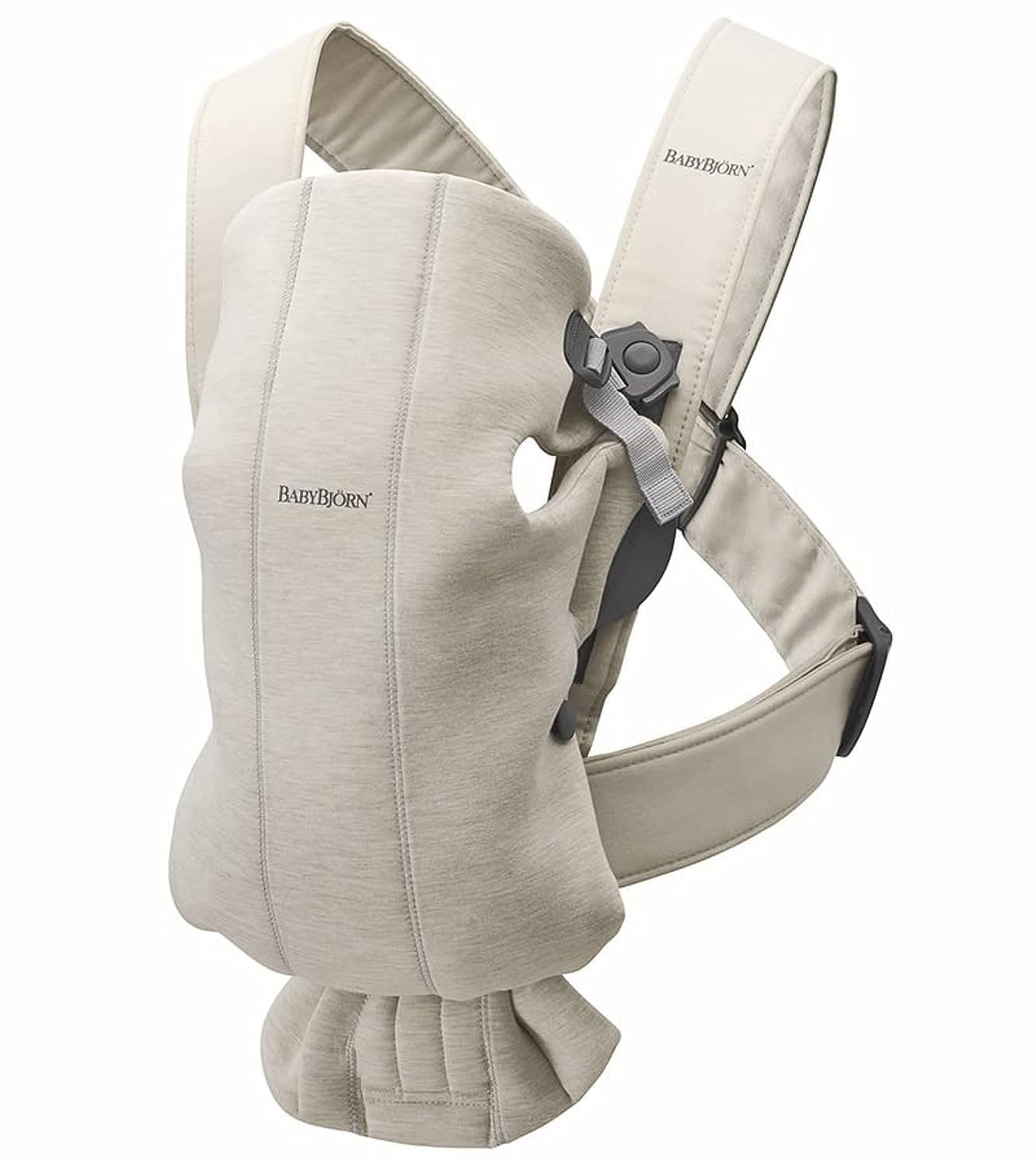 BabyBjörn Baby Carrier Mini, Cotton, Black - The Tribalist