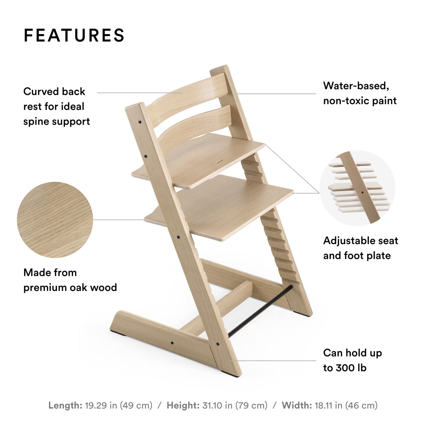 The Tribalist - Tripp Trapp Chair from Stokke - Adjustable, Convertible Chair for Toddlers, Children & Adults