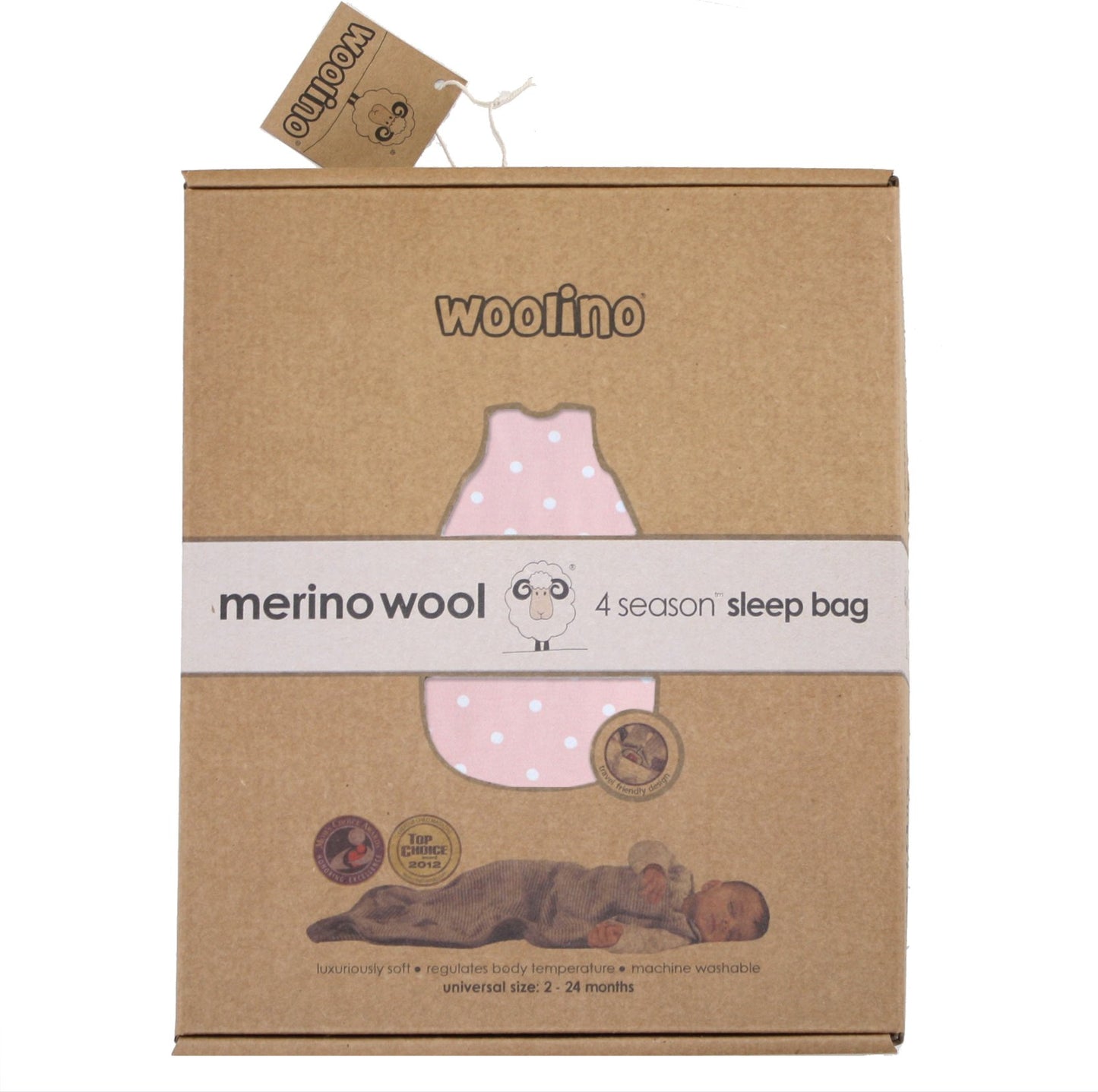 The Tribalist - Woolino: 100% Natural 4 Season Ultimate Baby Sleep Bag