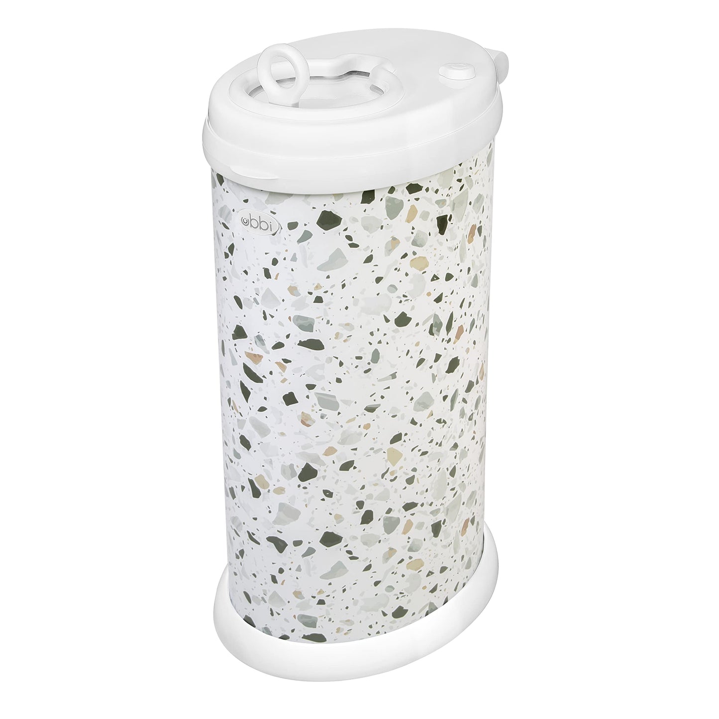 Ubbi Steel Diaper Pail, Odor Locking, No Special Bag Required, Award-Winning, Registry Must-Have, White - The Tribalist