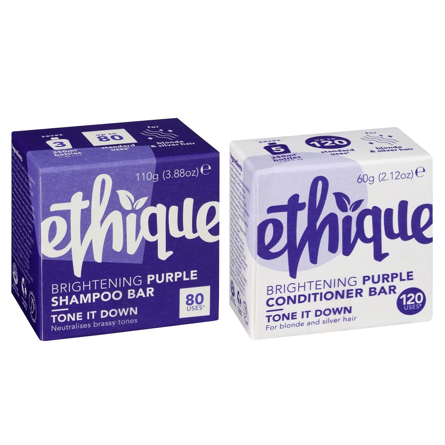 Ethique: Vegan Shampoo Bar - Curl Defining, Solid, Sulfate Free (80+ washes)