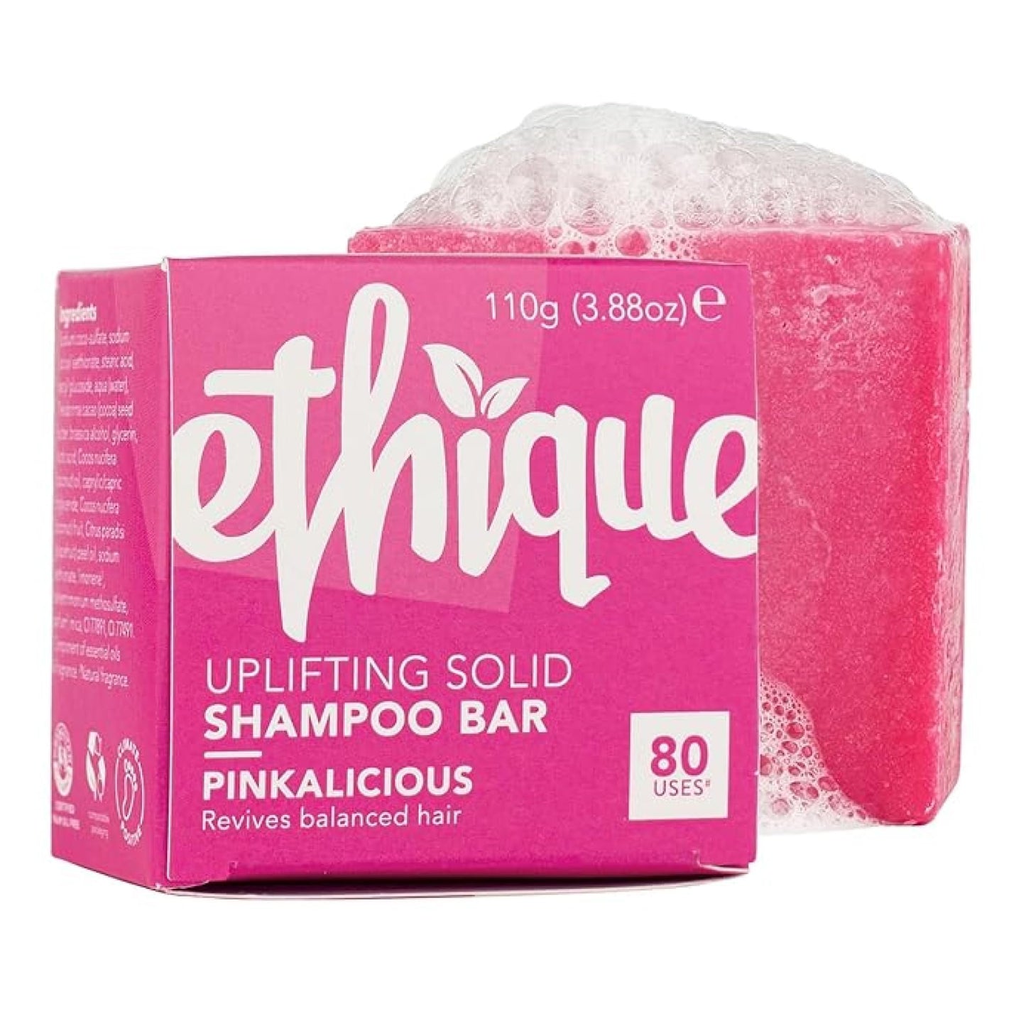 Ethique: Vegan Shampoo Bar - Curl Defining, Solid, Sulfate Free (80+ washes)