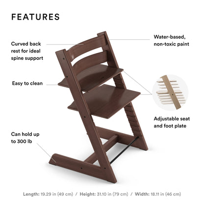 The Tribalist - Tripp Trapp Chair from Stokke - Adjustable, Convertible Chair for Toddlers, Children & Adults