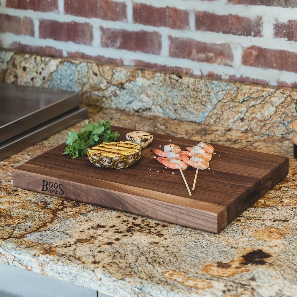 The Tribalist - John Boos: Maple Wood Rectangular Charcuterie Reversible Cutting Board