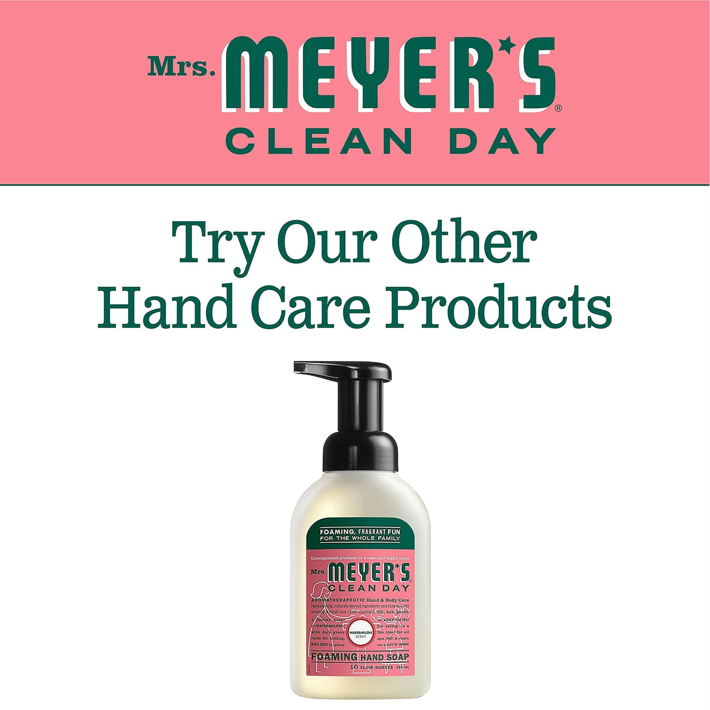 MRS. MEYER'S CLEAN DAY: Refillable and Reusable Starter Kit Foaming Hand Soap - The Tribalist