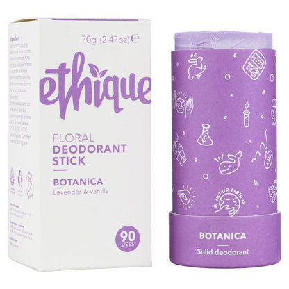 Ethique Botanica: Aluminum-Free Deodorant Stick for Men & Women