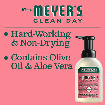 MRS. MEYER'S CLEAN DAY: Refillable and Reusable Starter Kit Foaming Hand Soap - The Tribalist