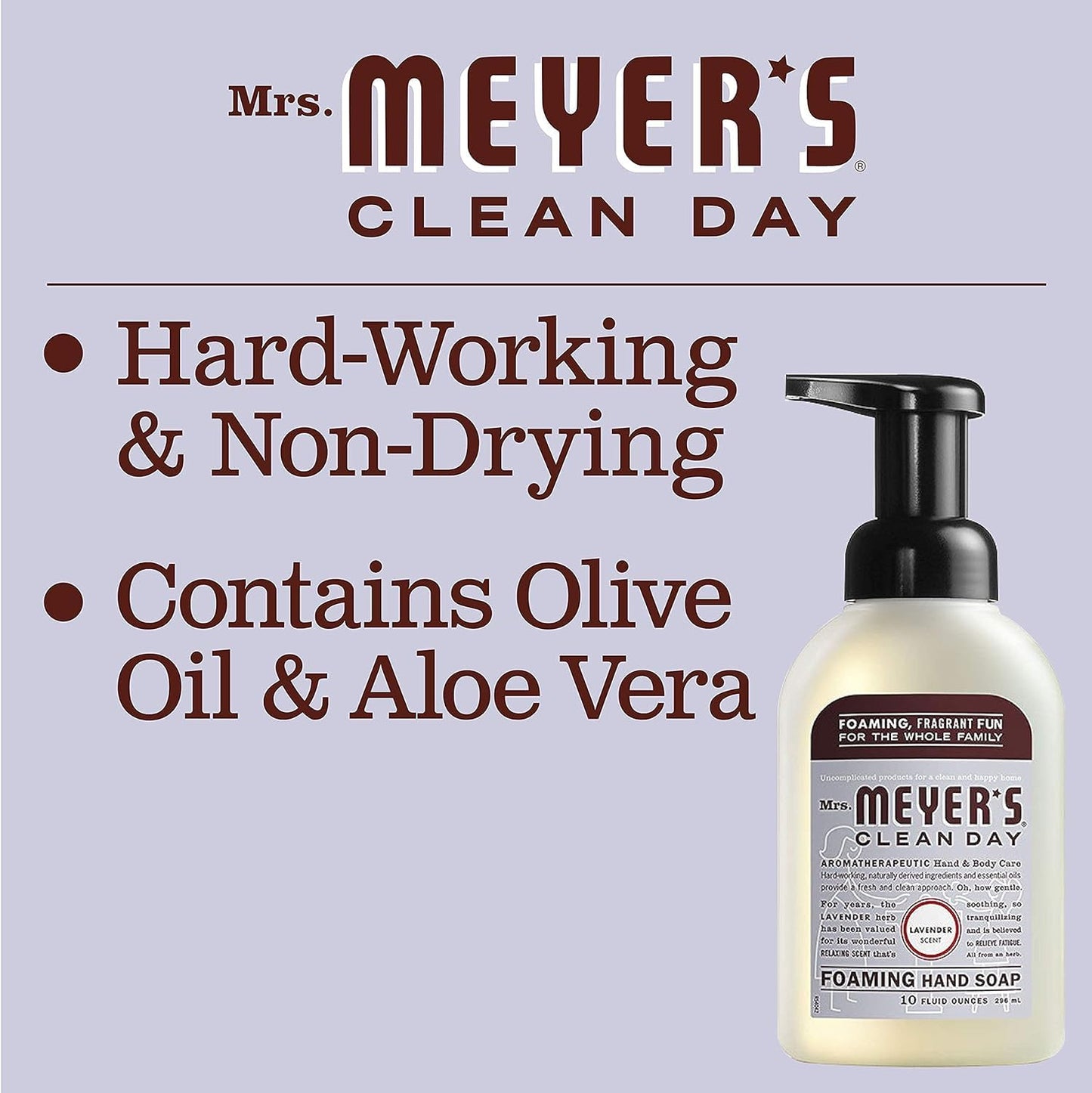 MRS. MEYER'S CLEAN DAY: Refillable and Reusable Starter Kit Foaming Hand Soap - The Tribalist