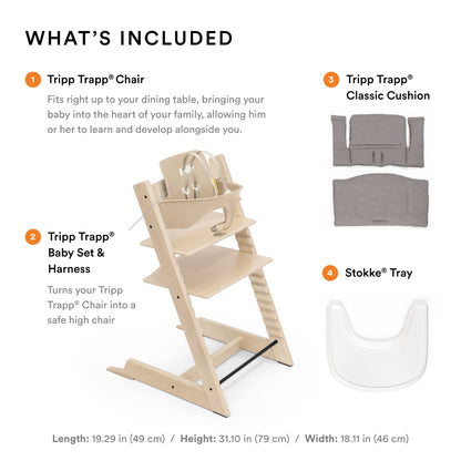 The Tribalist - Tripp Trapp Chair from Stokke - Adjustable, Convertible Chair for Toddlers, Children & Adults