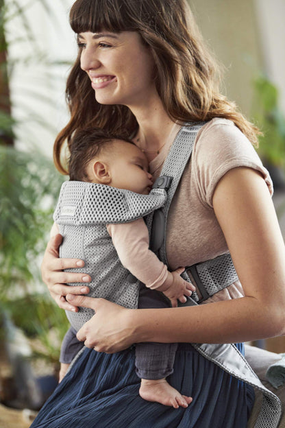 BabyBjörn Baby Carrier Mini, Cotton, Black - The Tribalist