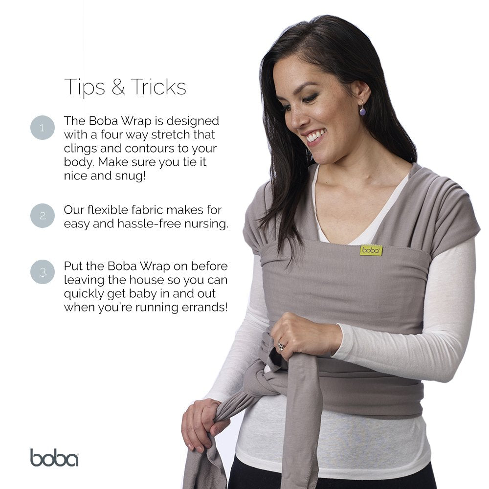 Boba Baby Wrap Carrier for Newborns -  The Tribalist