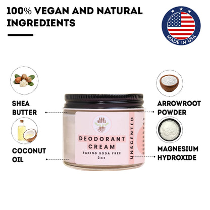 ECO ROOTS: Natural Deodorant for Women & Men