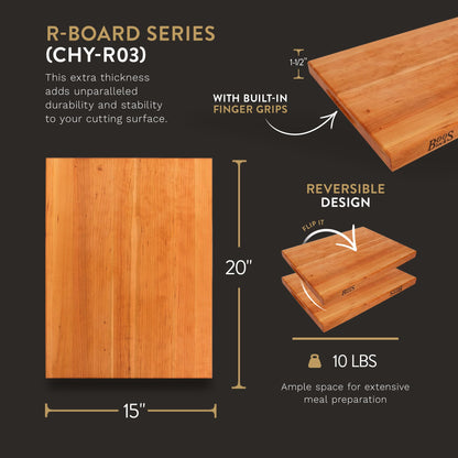 The Tribalist - John Boos: Maple Wood Rectangular Charcuterie Reversible Cutting Board