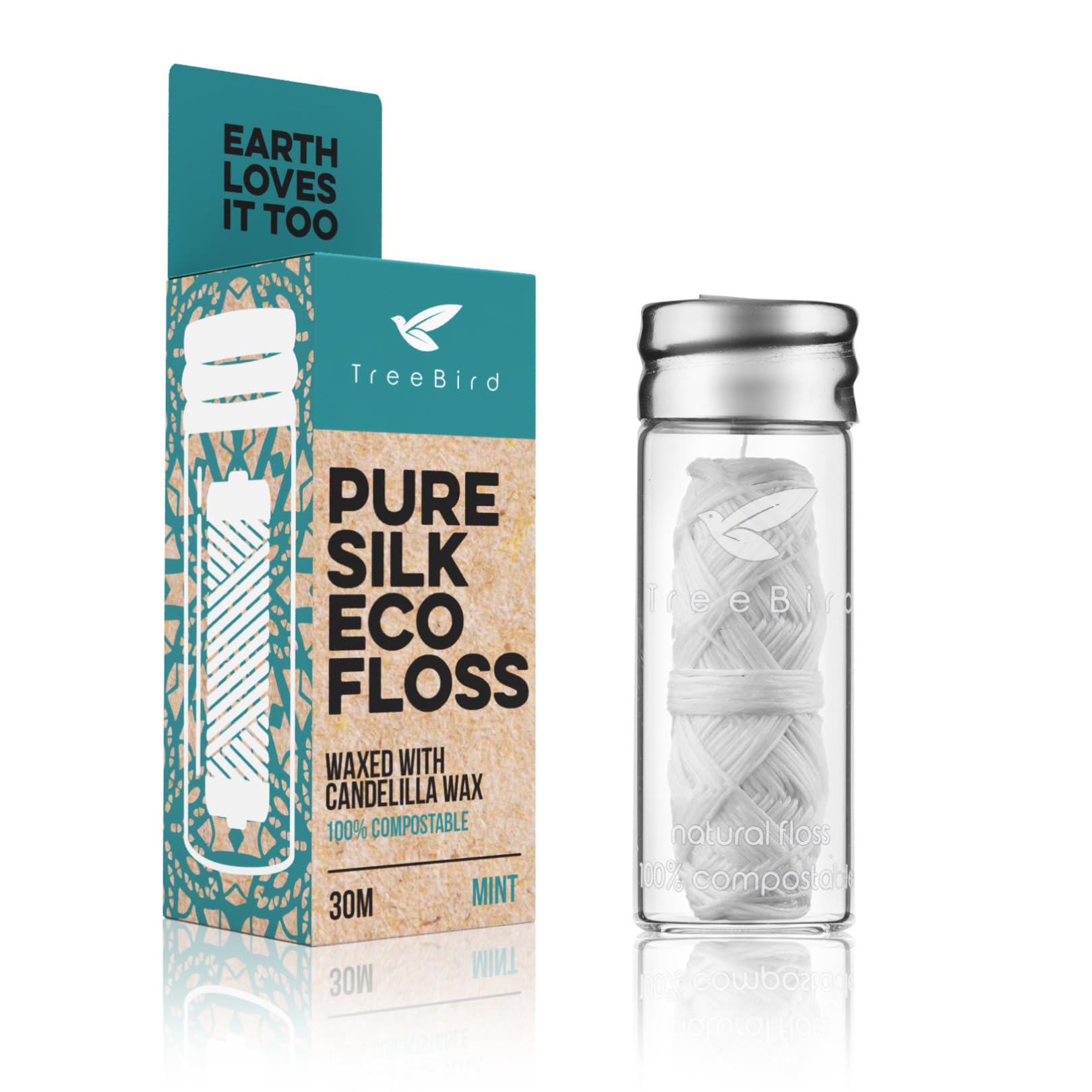 TreeBird: Biodegradable Silk Dental Floss
