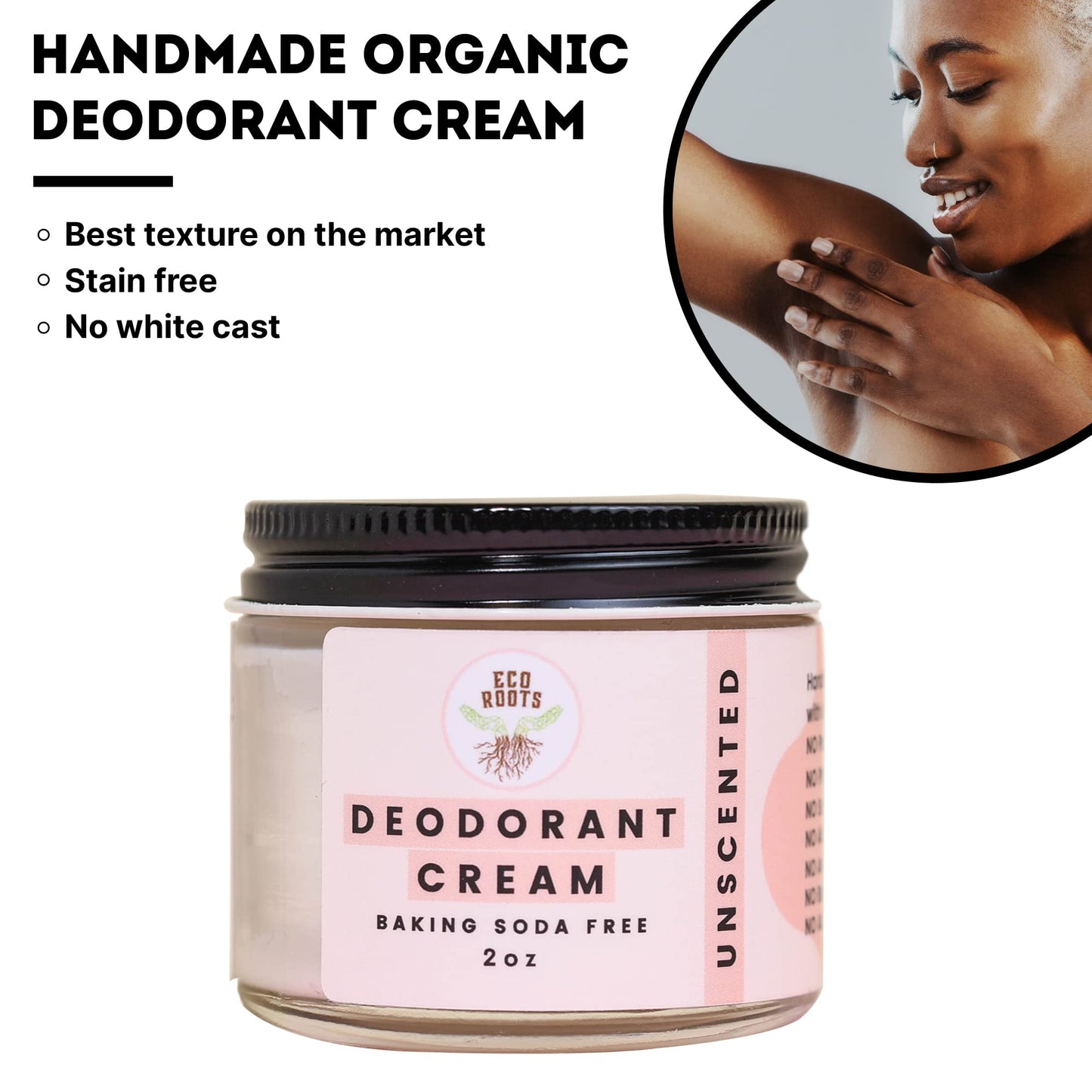 ECO ROOTS: Natural Deodorant for Women & Men