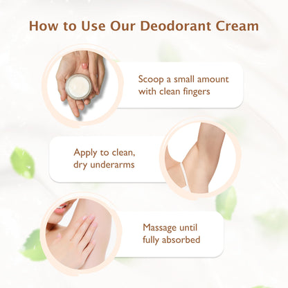 ECO ROOTS: Organic Deodorant Cream, Non Aluminum, for Men & Women - The Tribalist