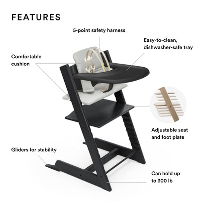 The Tribalist - Tripp Trapp Chair from Stokke - Adjustable, Convertible Chair for Toddlers, Children & Adults