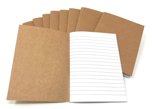 Recycled Small Paper Notebooks | 20 Bulk, 5.5” x 4" - The Tribalist