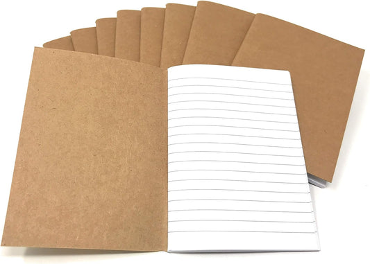 Funiverse: Recycled Paper Notebooks (Pack of 20/80 Sheets)