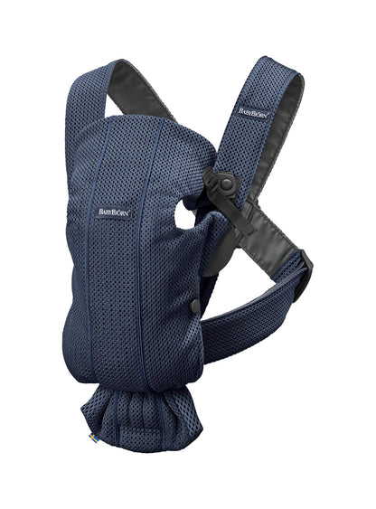 BabyBjörn Baby Carrier Mini, Cotton, Black - The Tribalist