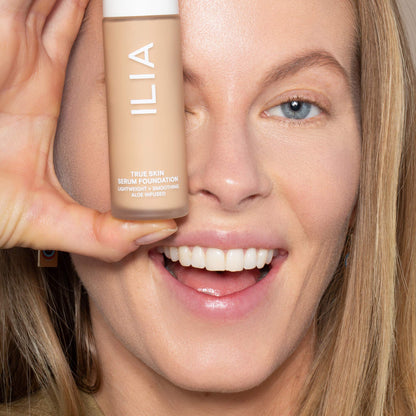 ILIA - True Skin Serum Foundation  - Non-Comedogenic, Safe For Sensitive Skin