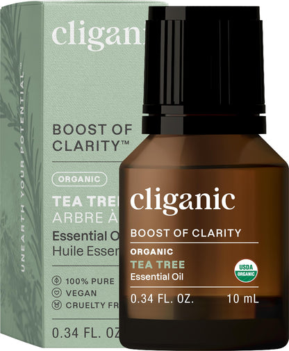 Cliganic: 100% Pure Eucalyptus Essential Oil - USDA Certified Organic, Non-GMO Verified