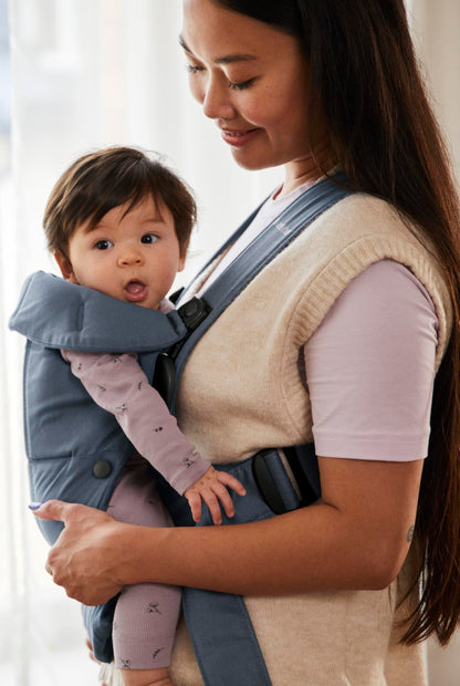 BabyBjörn Baby Carrier Mini, Cotton, Black - The Tribalist