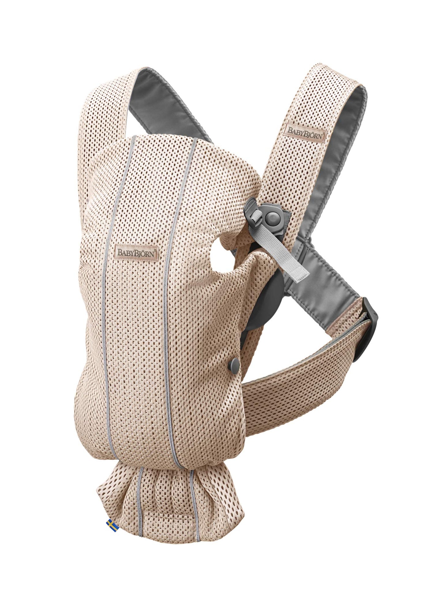 BabyBjörn Baby Carrier Mini, Cotton, Black - The Tribalist