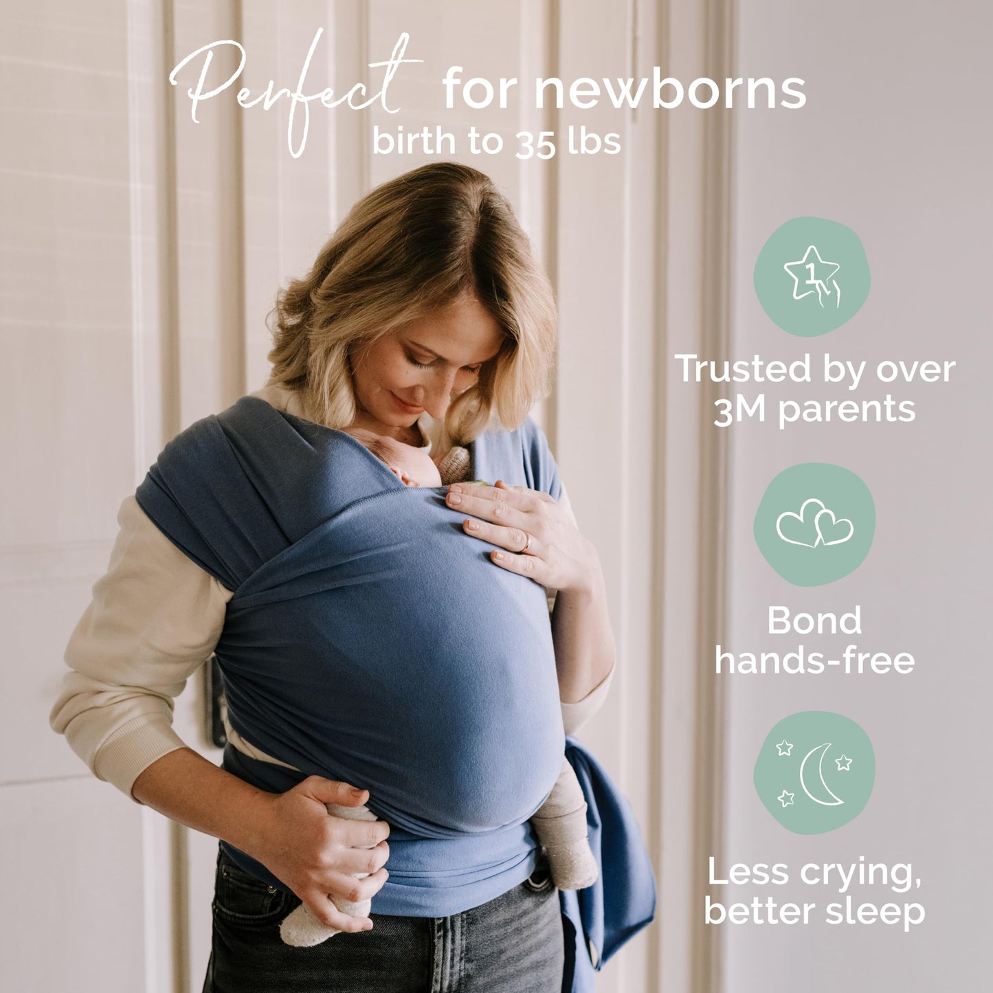 Boba Baby Wrap Carrier for Newborns -  The Tribalist