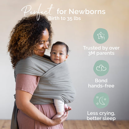 Boba Baby Wrap Carrier for Newborns -  The Tribalist