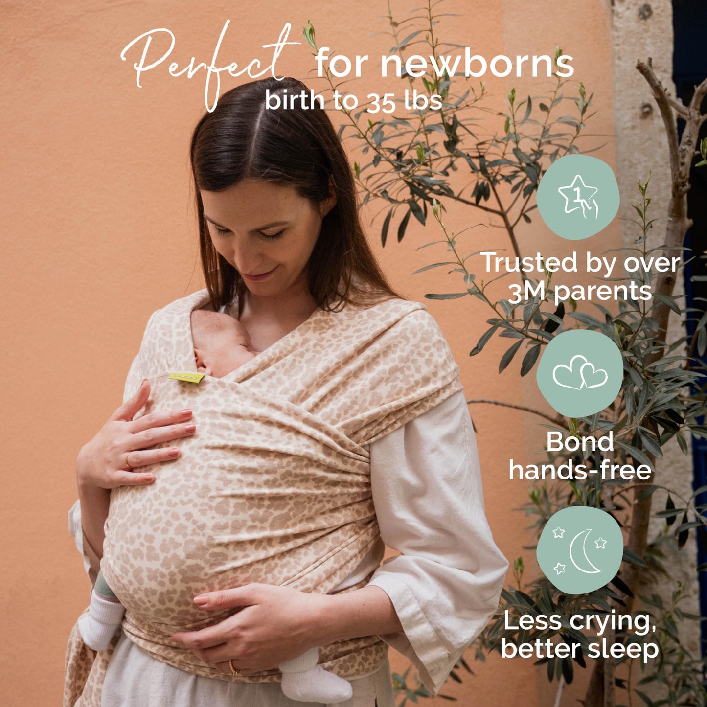 Boba Baby Wrap Carrier for Newborns -  The Tribalist