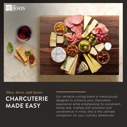 The Tribalist - John Boos: Maple Wood Rectangular Charcuterie Reversible Cutting Board