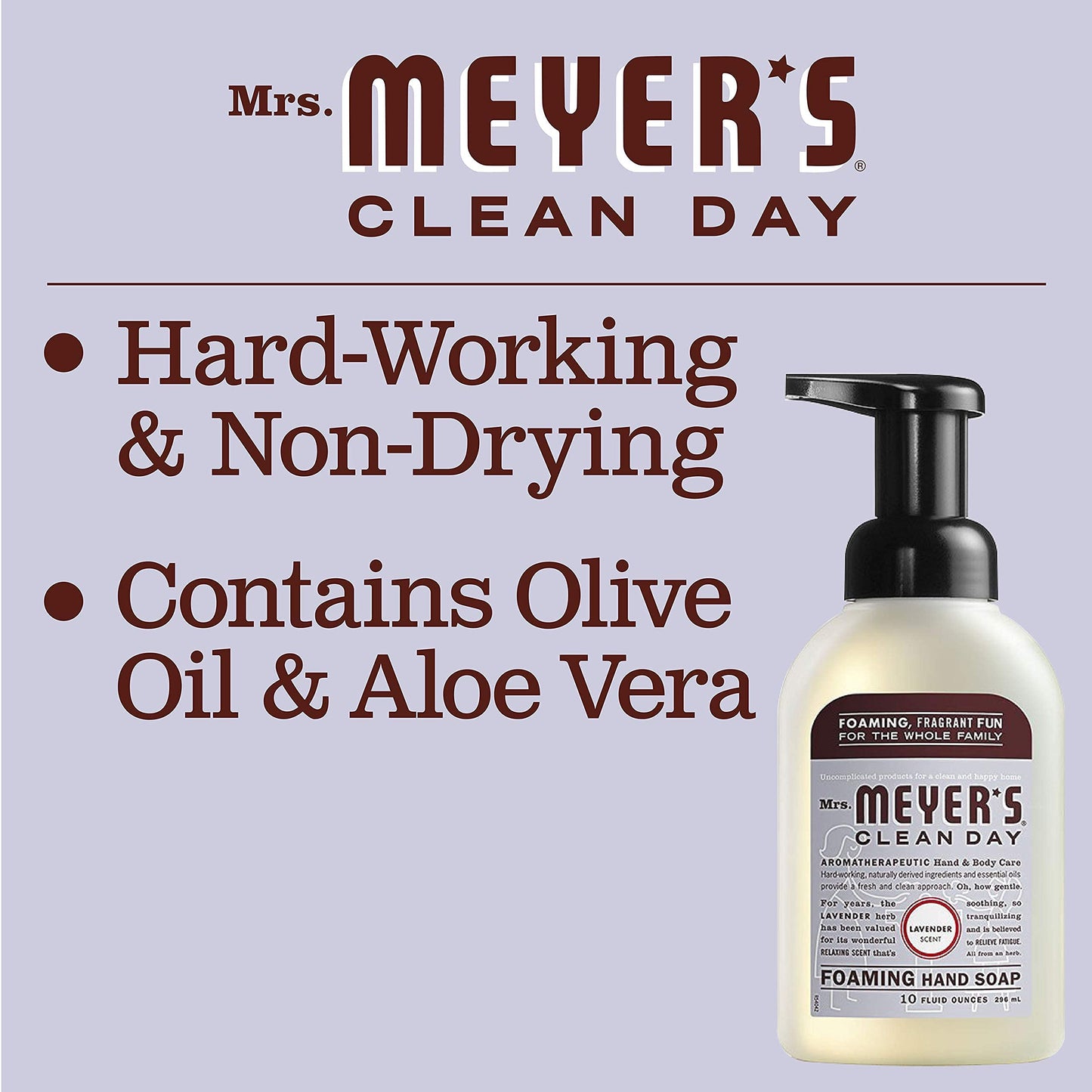 MRS. MEYER'S CLEAN DAY: Refillable and Reusable Starter Kit Foaming Hand Soap - The Tribalist