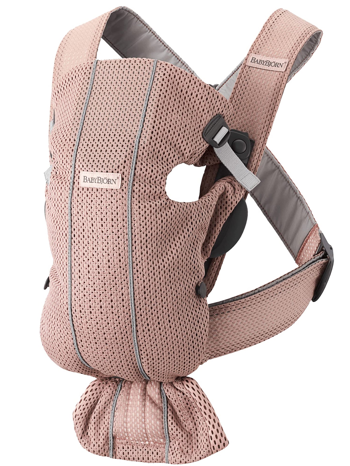 BabyBjörn Baby Carrier Mini, Cotton, Black - The Tribalist